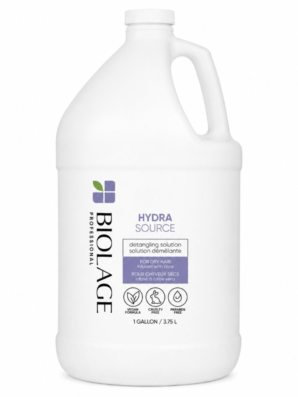 Biolage Professional Hydra Source Detangling Solution – 1 Gallon / 3.75 L